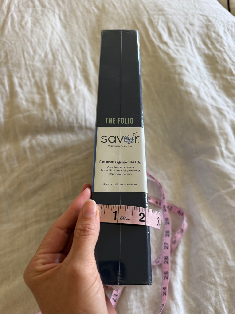 NWT Savor Document Organizer Folio in Slate Gray - Picture 4 of 16